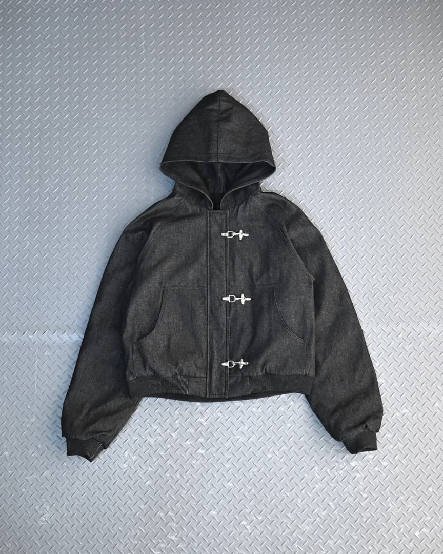 L2089　Sサイズ（black）　トグルフックリジットアクティブジャケット