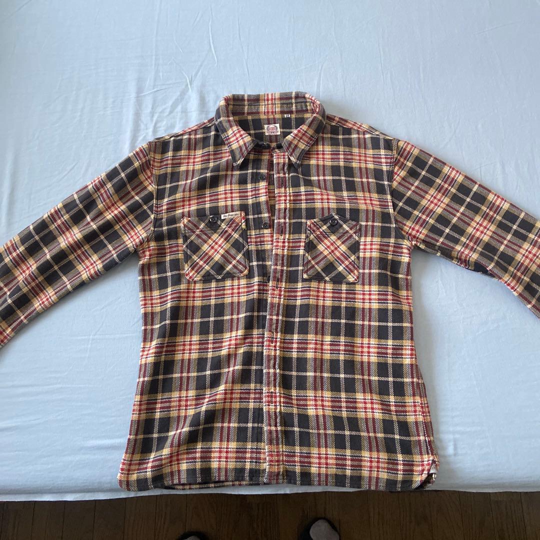 THA FLAT HEAD ネルシャツ