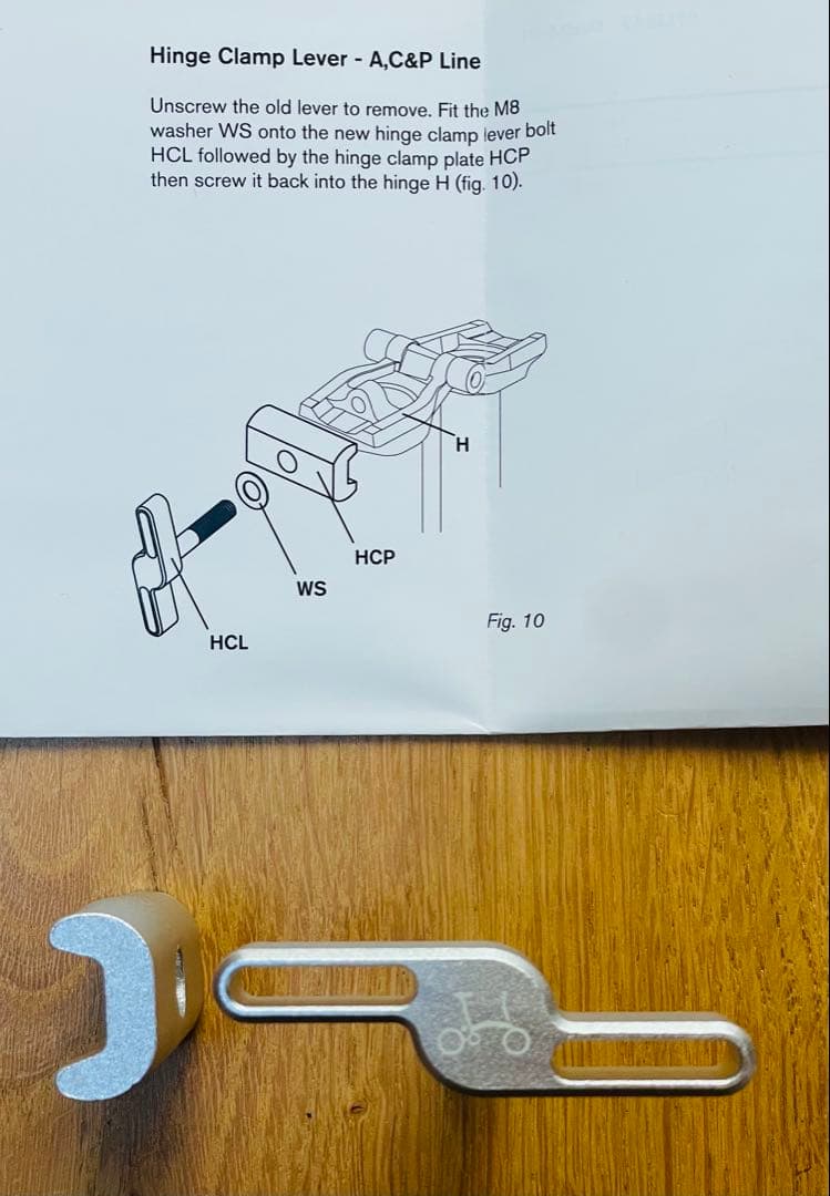 パーツ BROMPTON C,P LINE COLOUR TOUCH POINTS