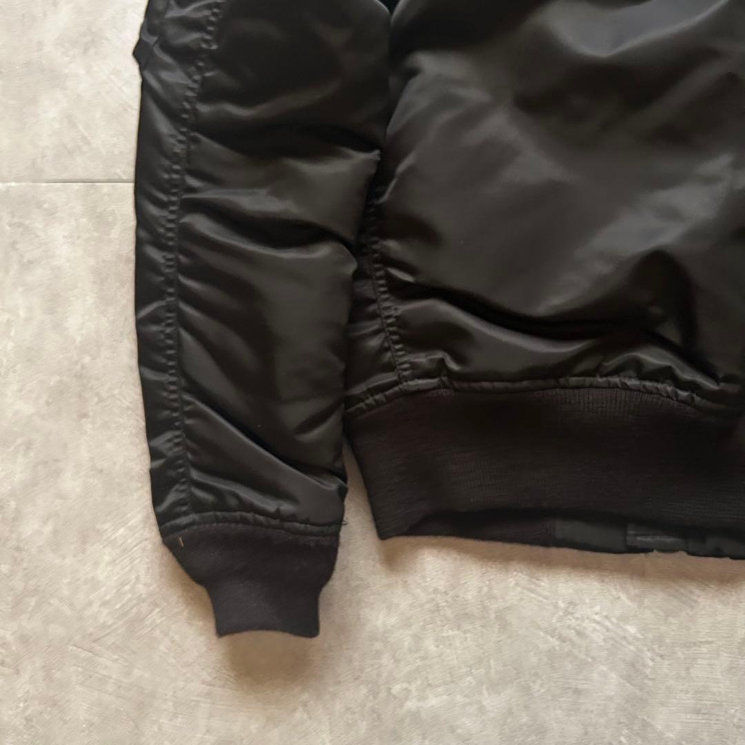 ジャケット・アウター archive avirex ma-1 flight jacket black