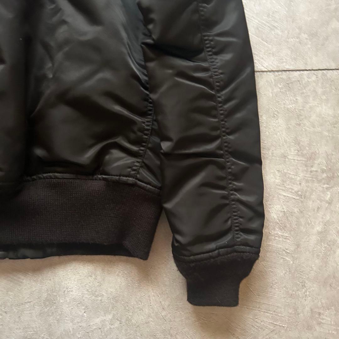 ジャケット・アウター archive avirex ma-1 flight jacket black