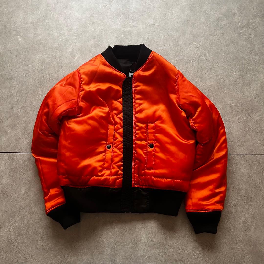 ジャケット・アウター archive avirex ma-1 flight jacket black