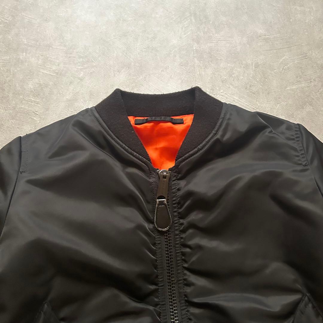 ジャケット・アウター archive avirex ma-1 flight jacket black