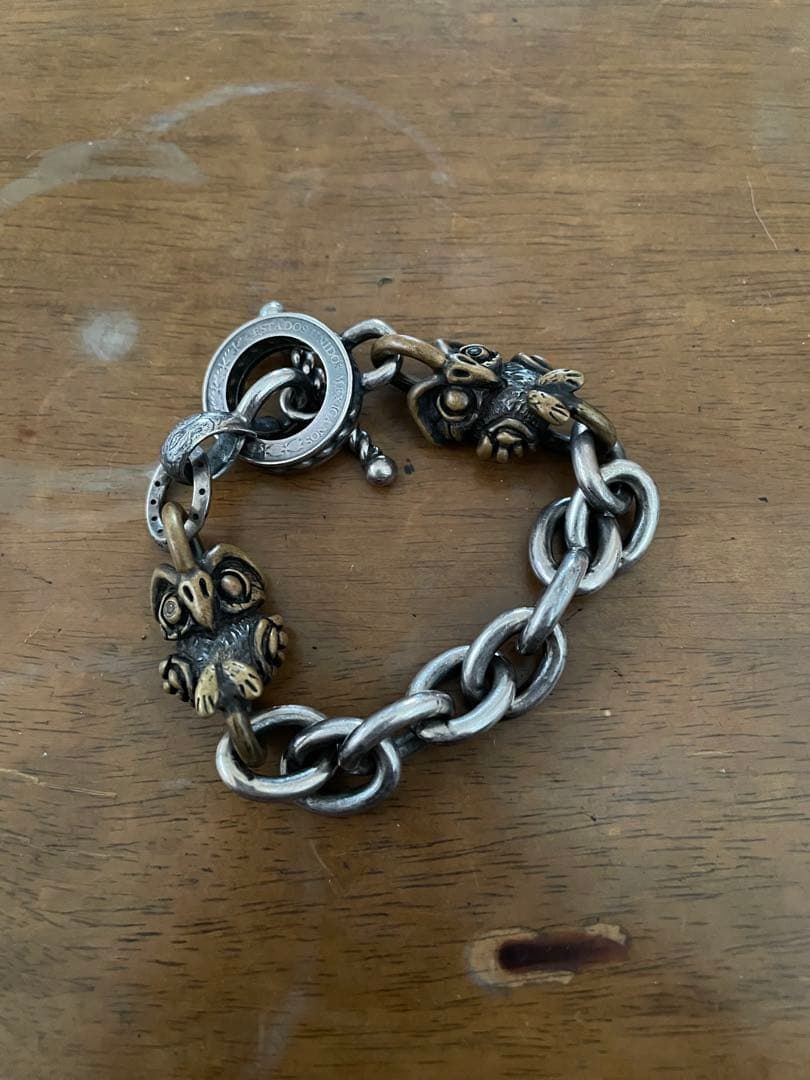 Galcia ブレスレット シルバー ブラス 925