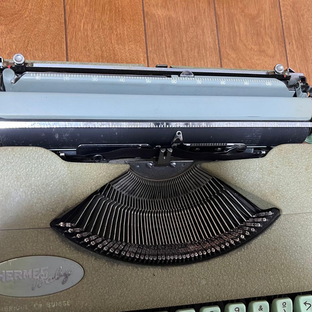 HERMES タイプライター レトロ ヴィンテージ アンティーク　スイス製