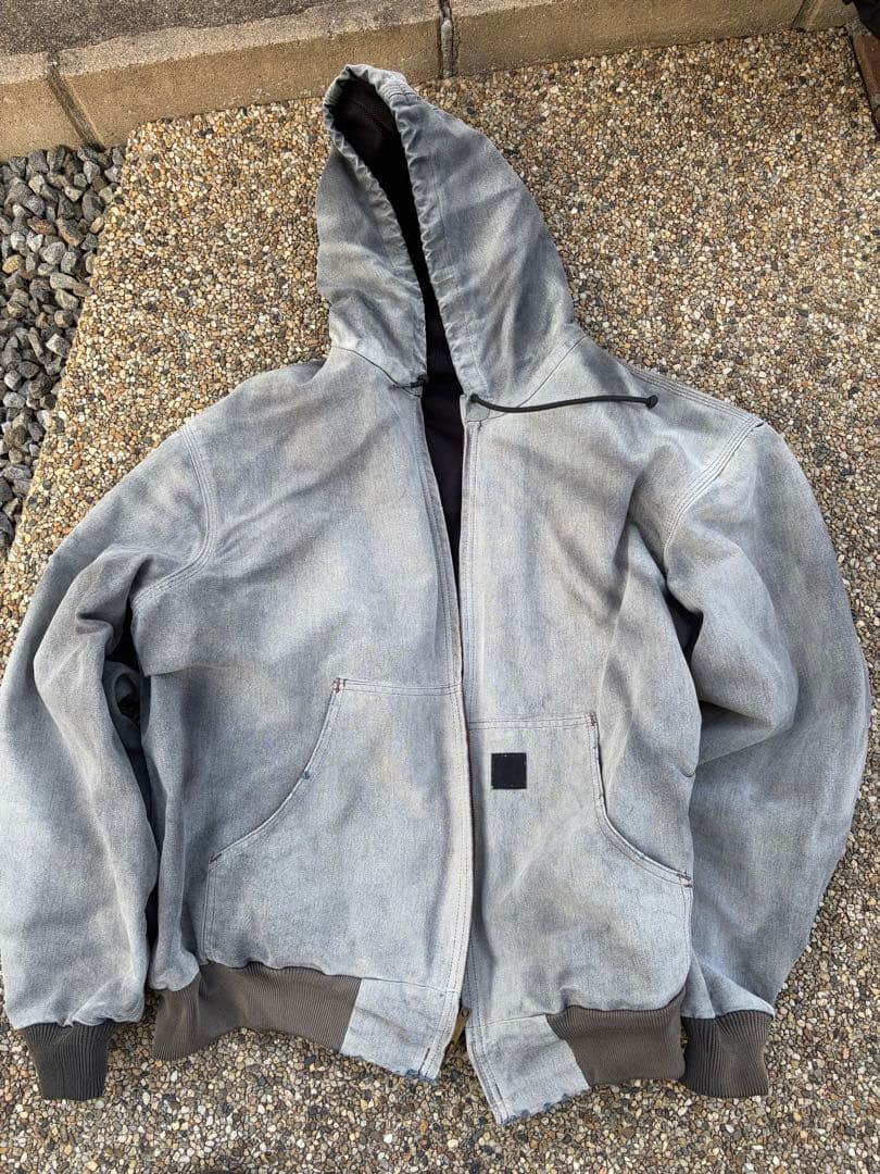 Carhartt USA製 アクティブジャケット パーカー J131 鬼フェード