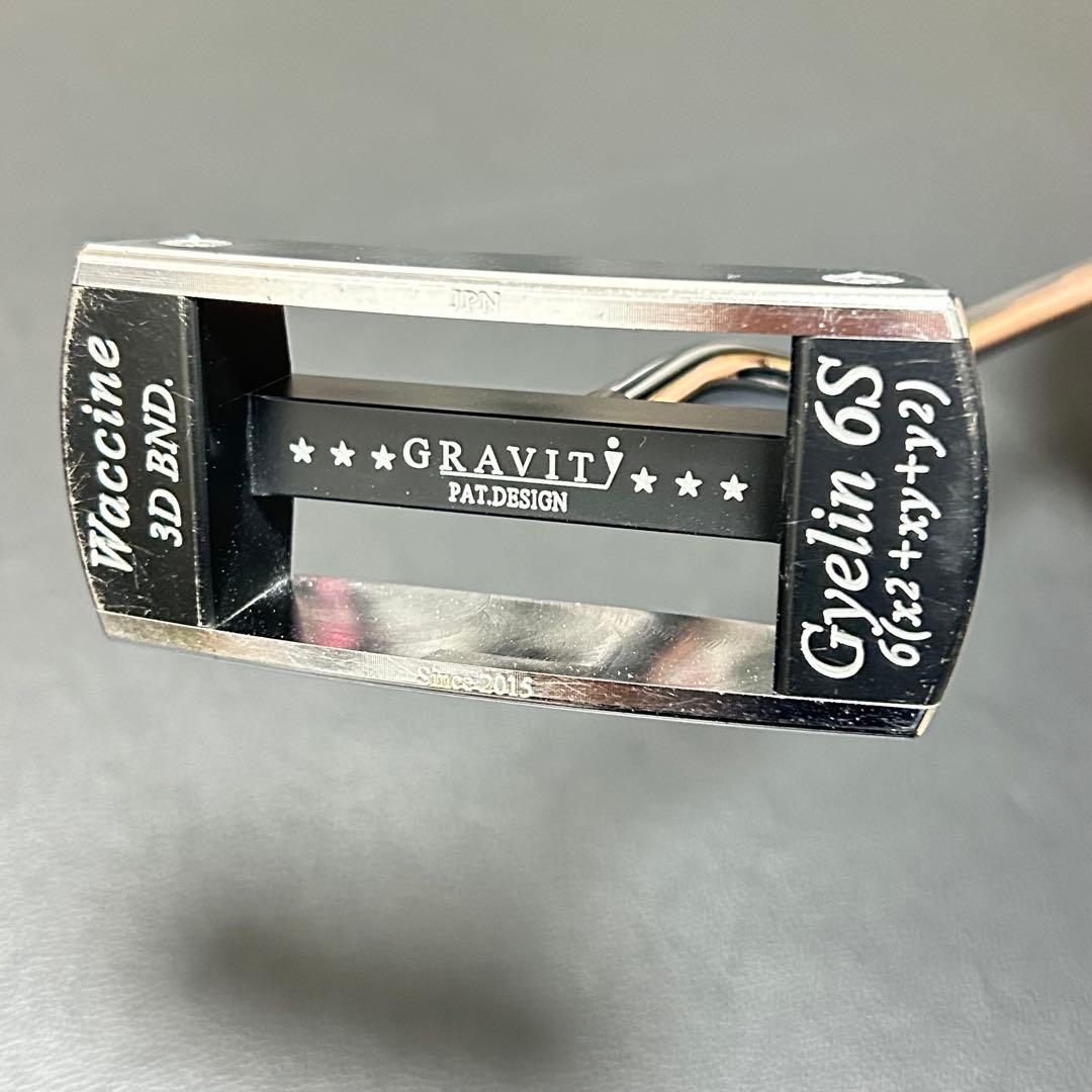 レフティー GRAVITY Gvelin 6S パター 33インチ 美品