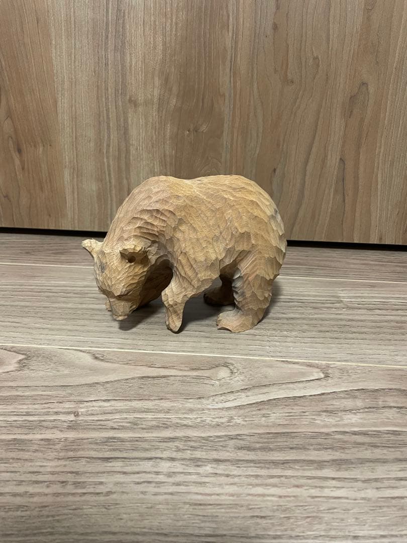 木彫り　熊　伊藤幹男
