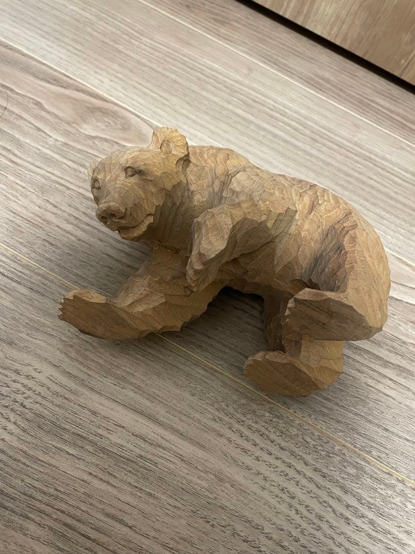 木彫り　熊　伊藤幹男