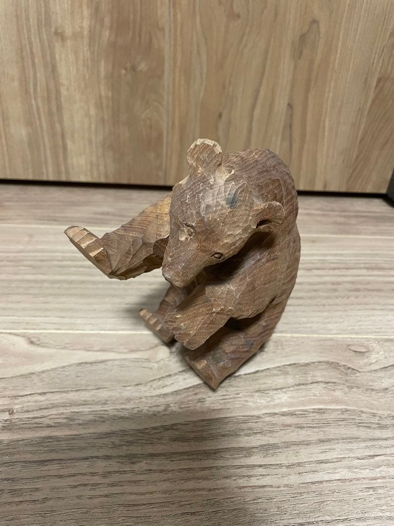 木彫り　熊　伊藤幹男