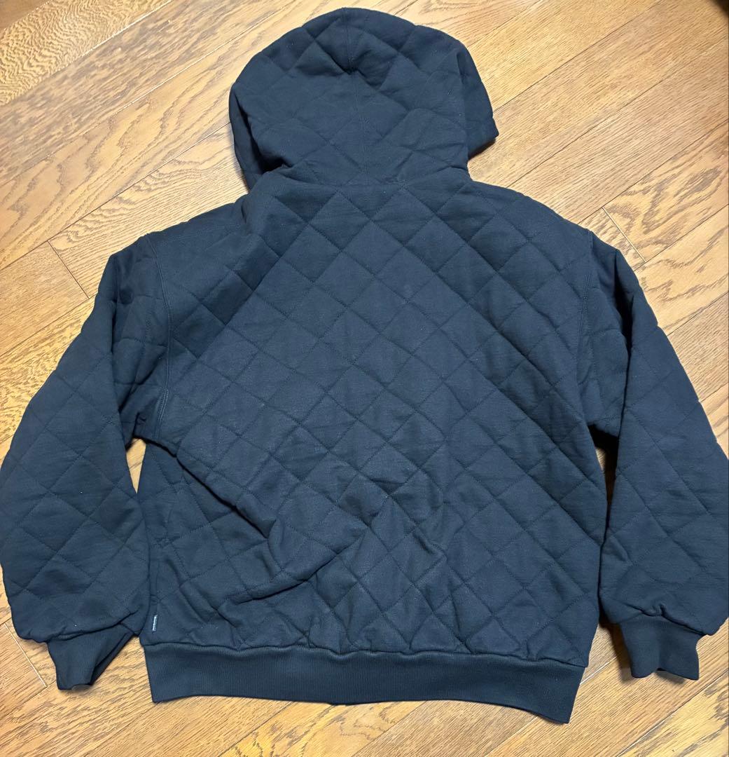 トップス Supreme Quilted Zip Up Hooded Sweatshirt