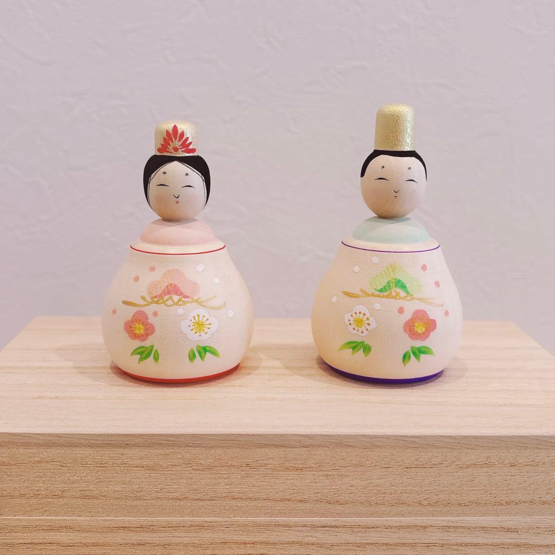 こけし　おひなさま　ひな人形