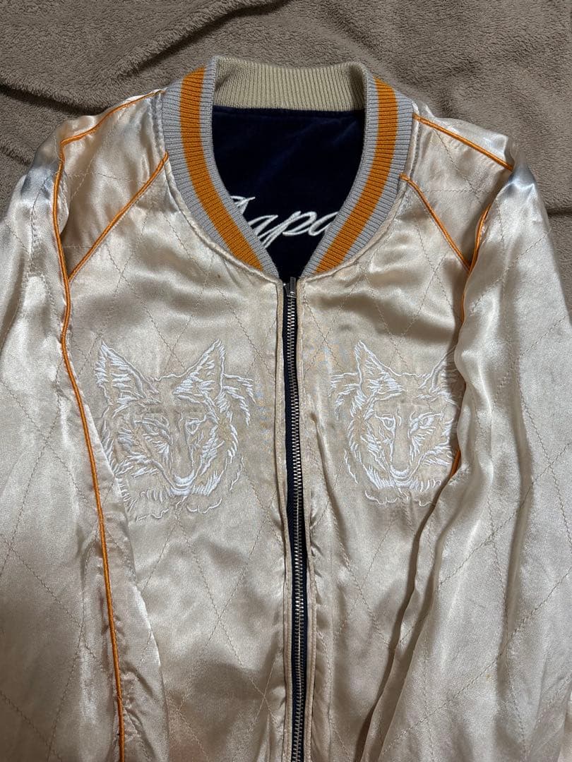 ２面用 別珍 DENIME ワシ 日本限定 スカジャン vintage