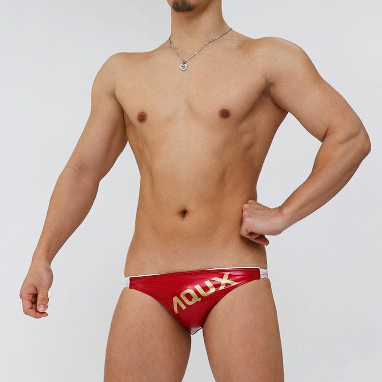 AQUX【貴重なXXL！超光沢！秒速完売！】競パン ポロパン/EGDE ミズノ