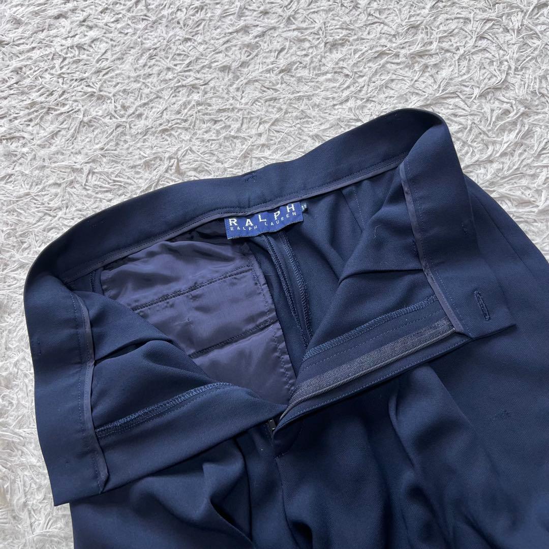 ラルフローレン セットアップスーツ テーラードジャケット ダブル ネイビー L