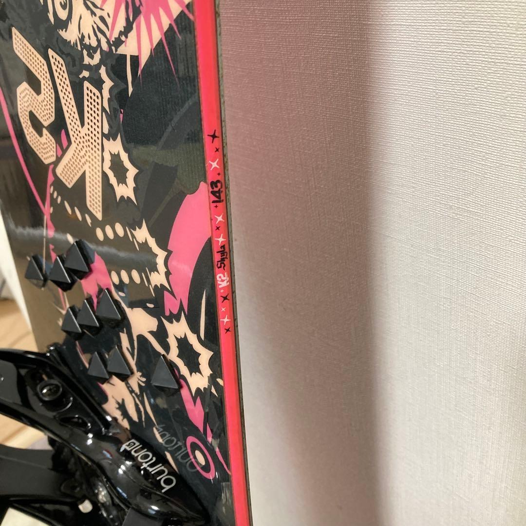 kojima ページK2スノーボード Burtonバインディングセット