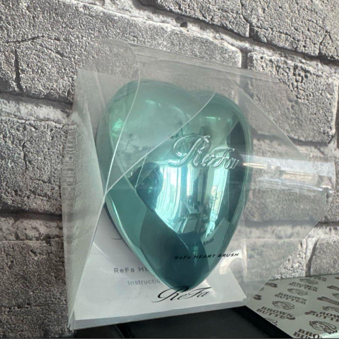 【限定色】新品　ReFa リファ　初音ミクコラボ　ハートブラシ　ブルーエメラルド