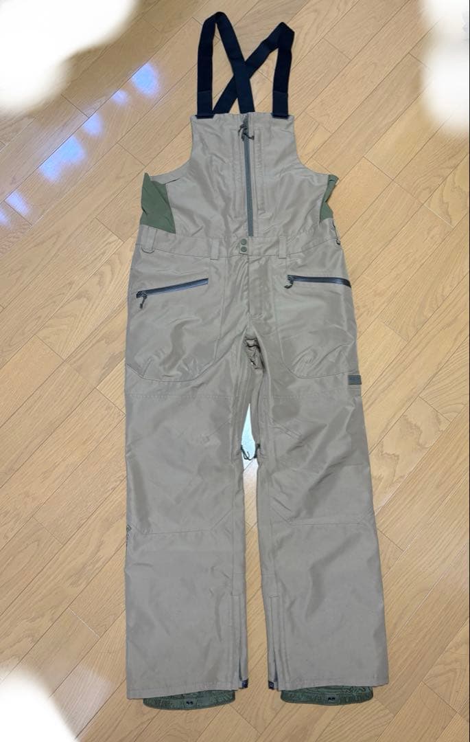 ‼️新年セール‼️ BNRTON GORE-TEX bib pants ベージュ