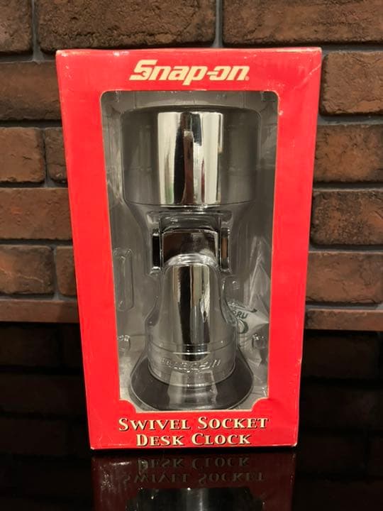 新品・未使用 Snap-on Swivel Socket Desk Clock