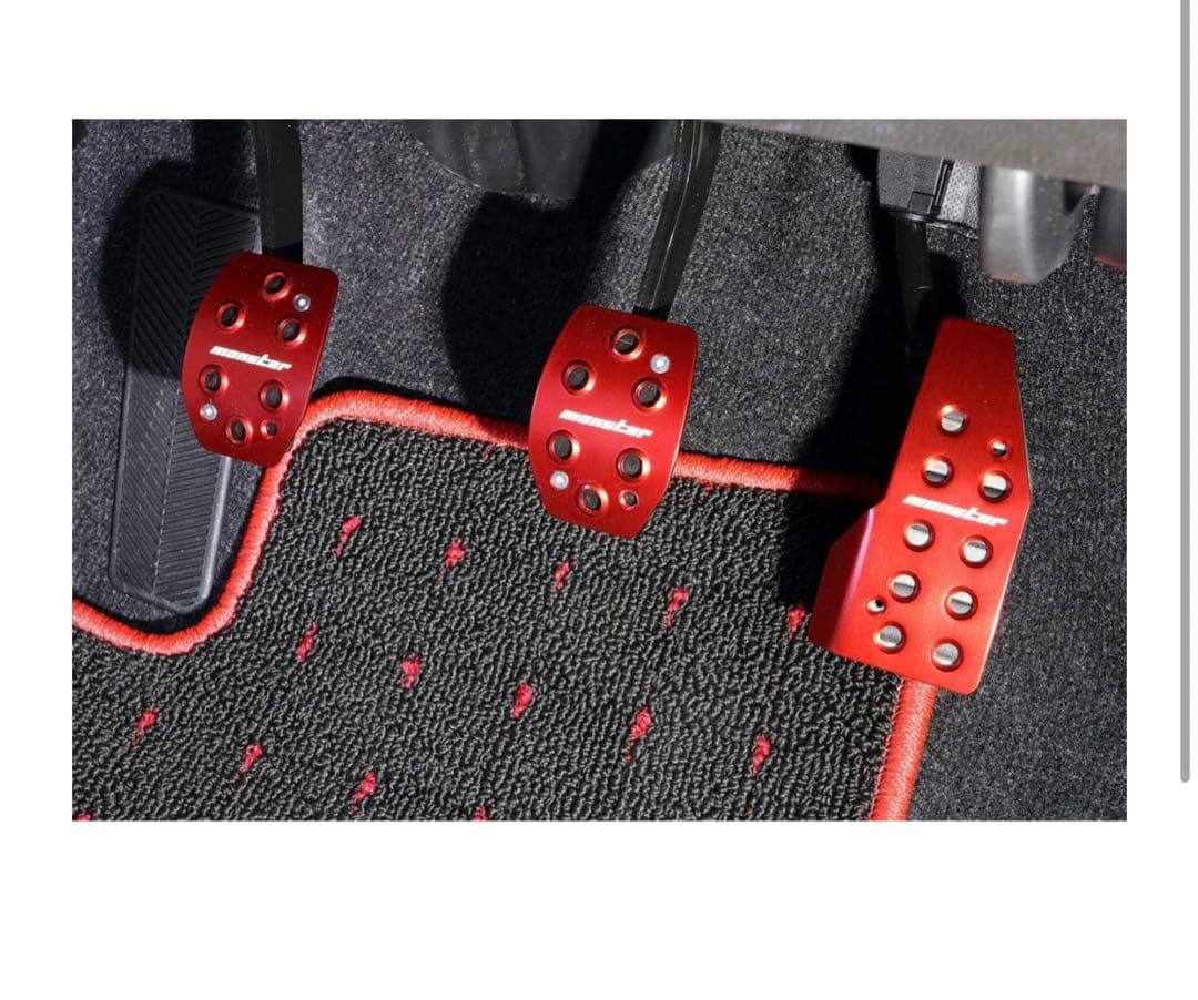 モンスタースポーツ　スイフト　スイフトスポーツ　ペダルカバー　ZC33S