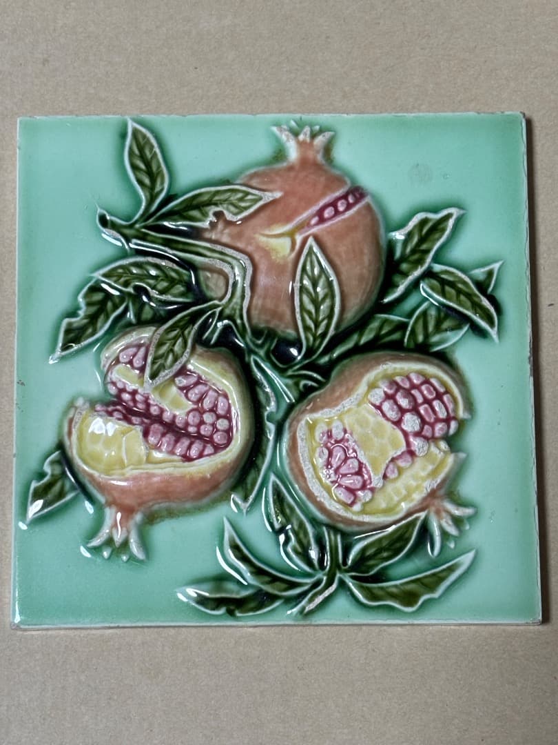 マジョリカタイル　台湾アンティーク鑑定旅