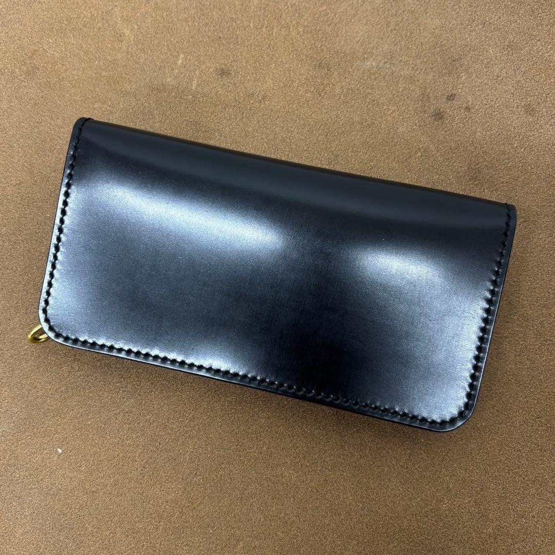 コードバン　トラッカーウォレット　黒　3層