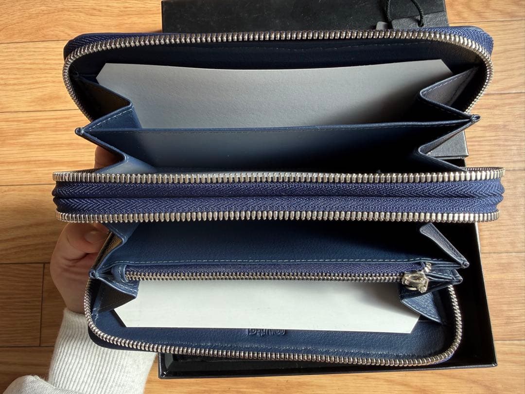 定価約15万 極美品 muta ガルーシャ イントレ ダブルジップ 長財布