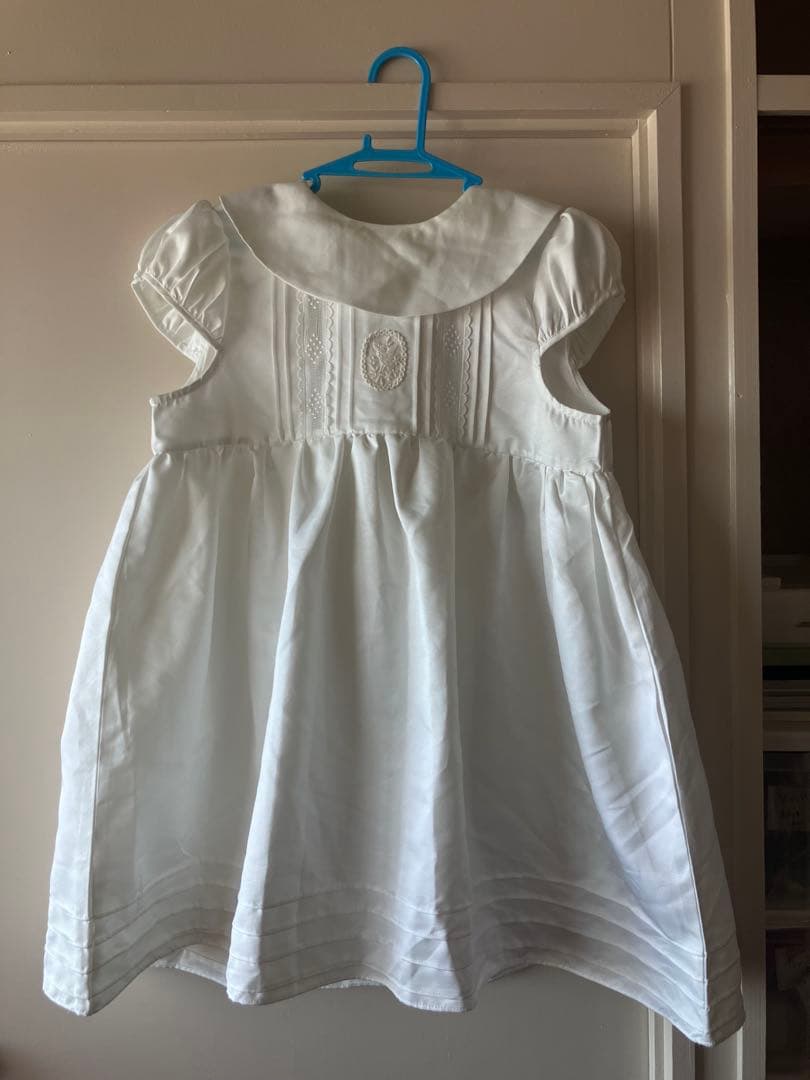 freckle ホワイト ワンピース フリル襟 パフスリーブ 新品タグ付き