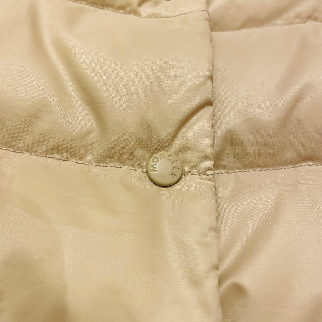 ⭐️モンクレール ダウンベスト 胸元ロゴワッペン インナーダウン