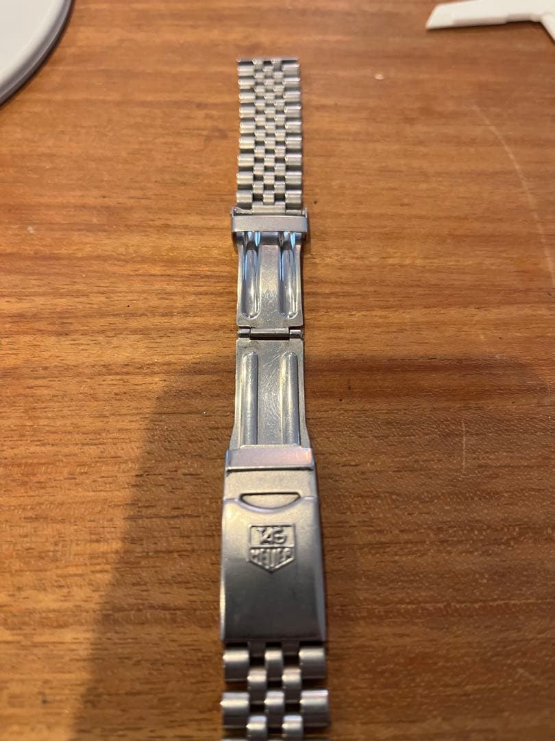 美品◎タグホイヤーフォーミュラ1 純正ベルト18mm メンズ用レアヴィンテージ