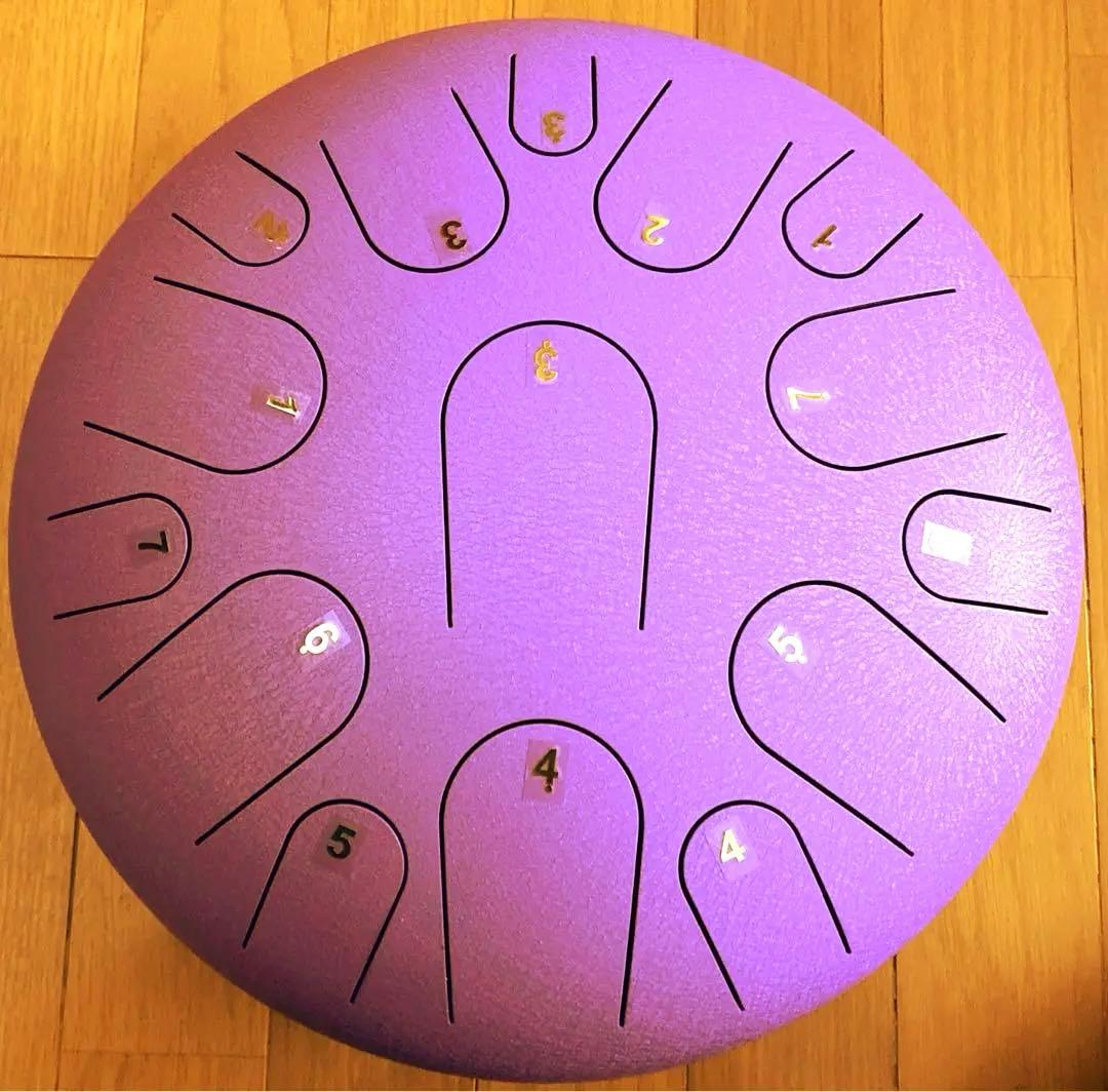 タングドラム15音　Dメジャー　楽譜あり　EMPTY DRUM