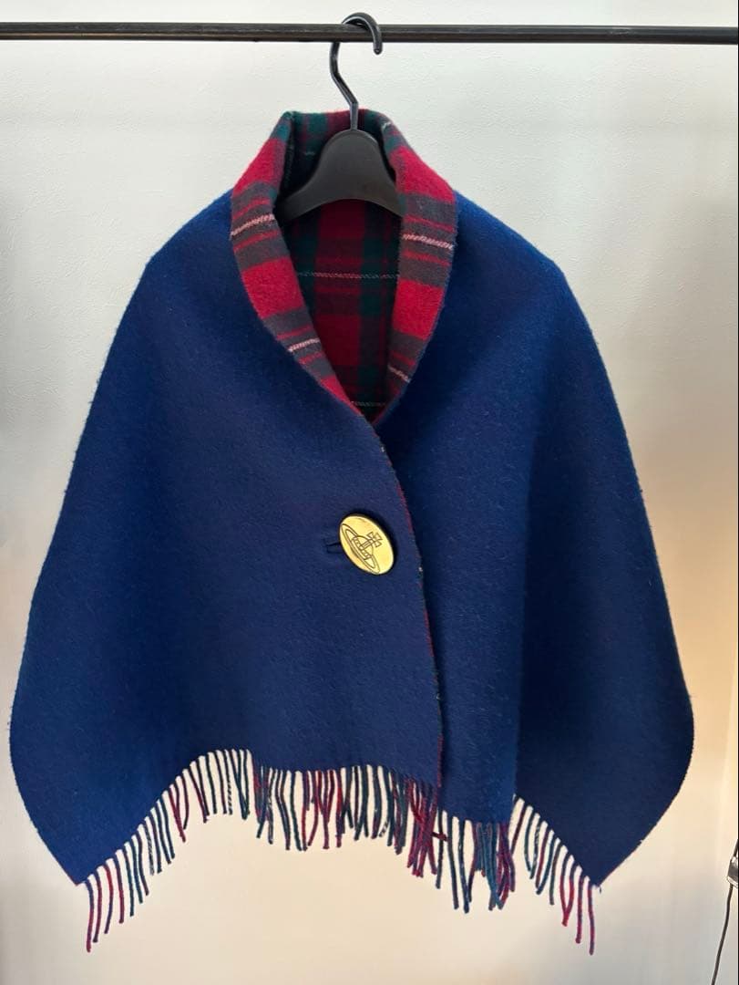 Vivienne Westwood 2WAYストール　フリンジ付き