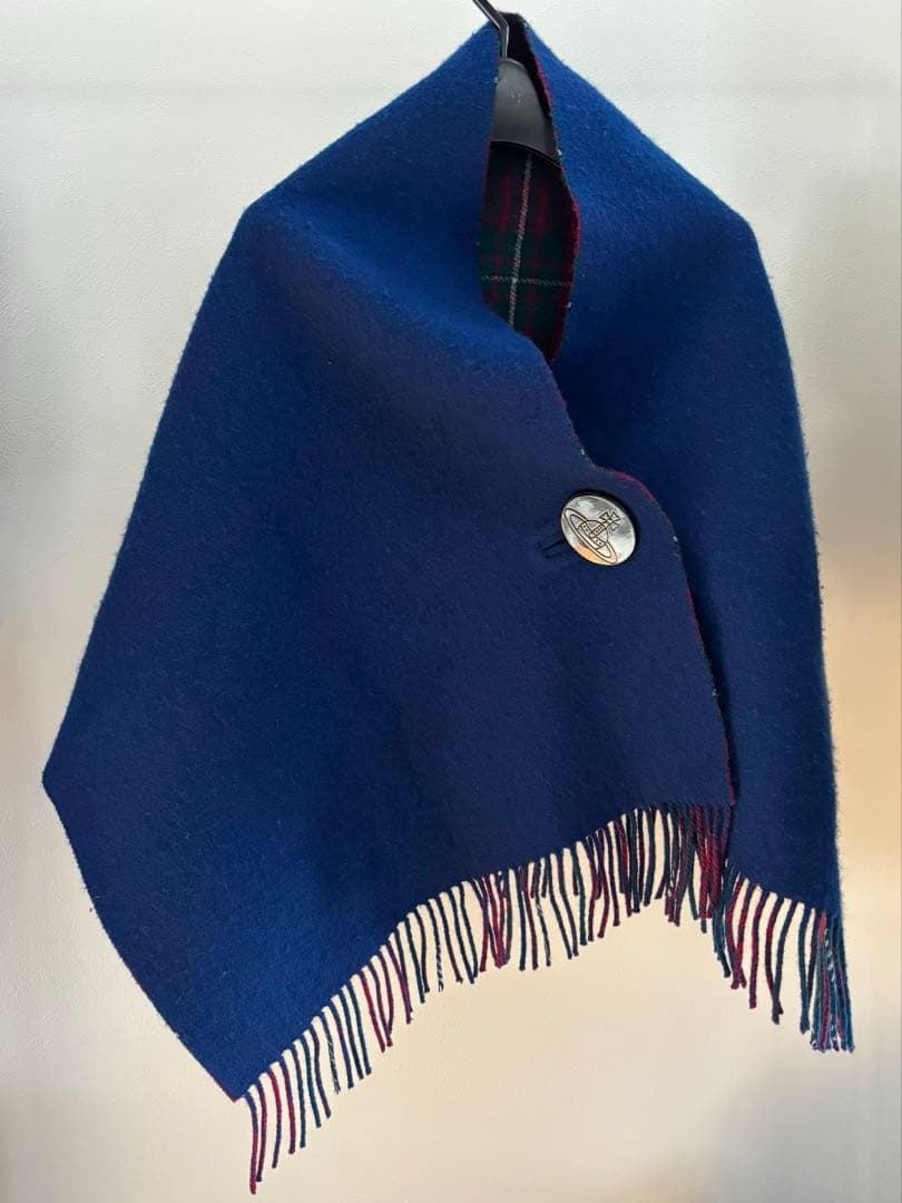 Vivienne Westwood 2WAYストール　フリンジ付き