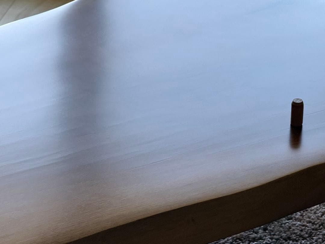 ウォールナット 一枚板 ローテーブル122cm