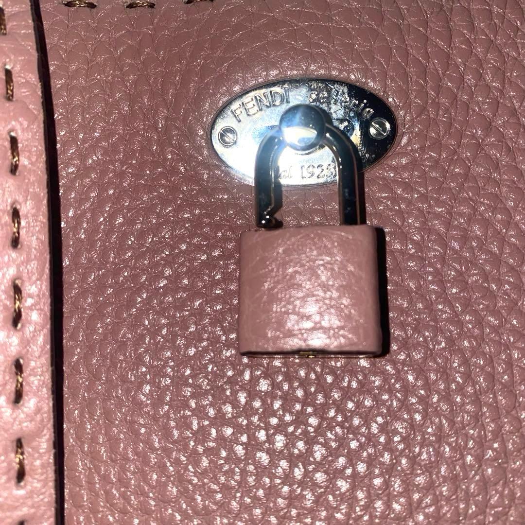 【美品】FENDI フェンディSelleria セレリアトートバッグ ピンク