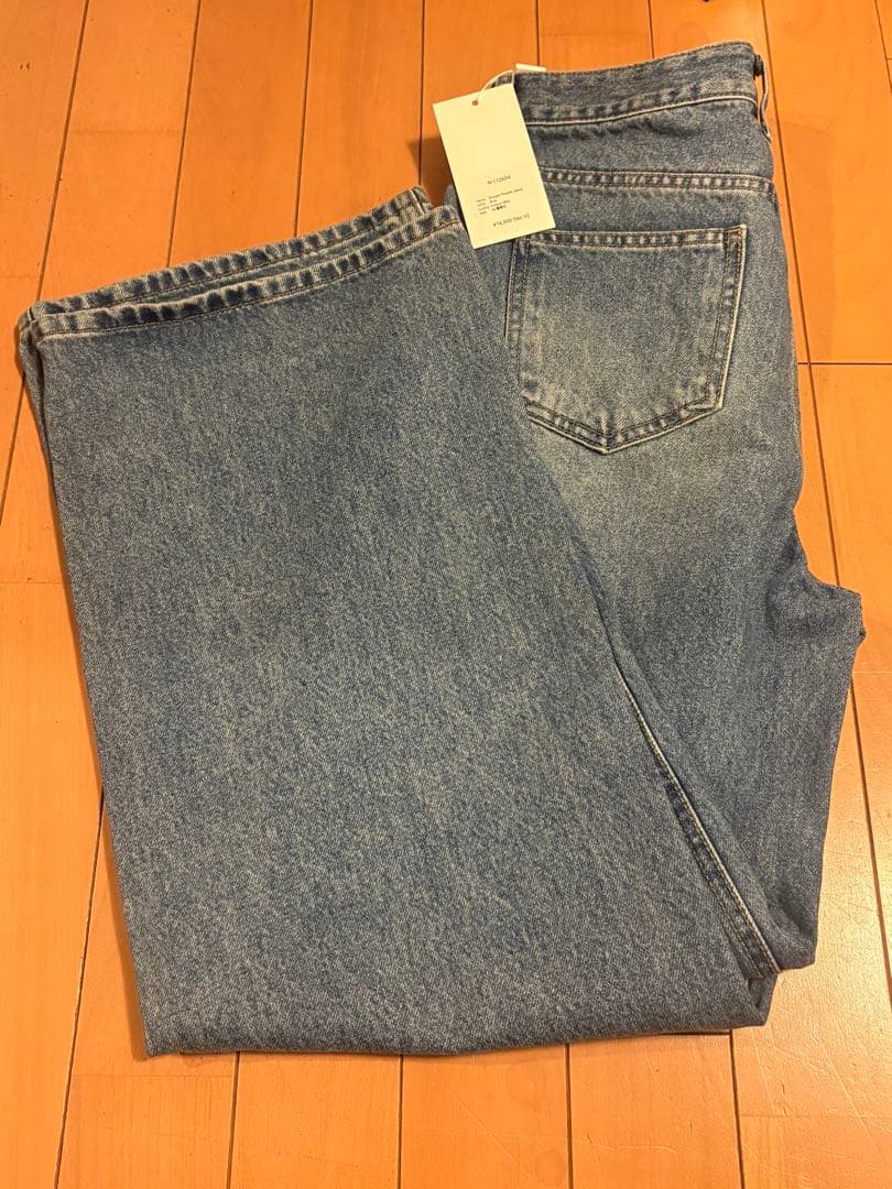 新品　na.e Straight Pocket Jeans M_通常丈