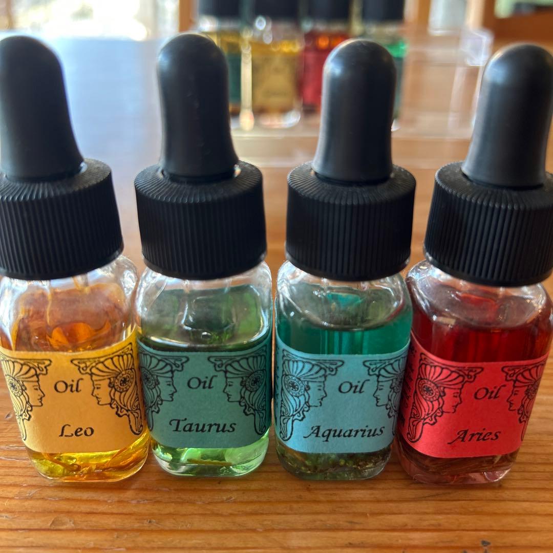 アンシェントメモリーオイル　１２星座オイル　全セット　12本　スポイトフタセット