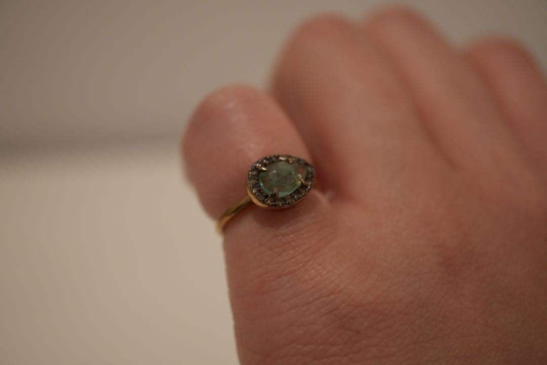 は*ん様 アルティーダウード　エメラルド　ダイヤモンド　リング