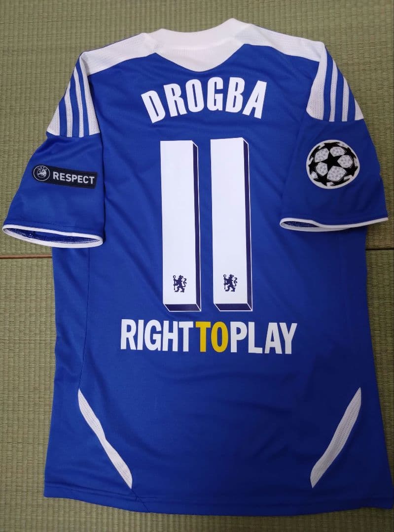 11/12 チェルシー ホームユニフォーム　ドログバ CL決勝仕様
