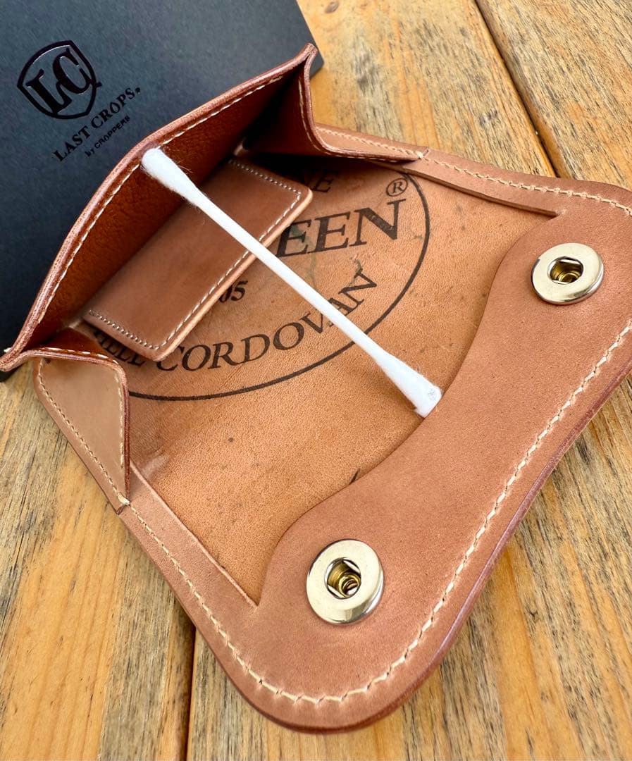 ※早い者勝ち※ ラストクロップス タング コードバン ナチュラル スタンプ