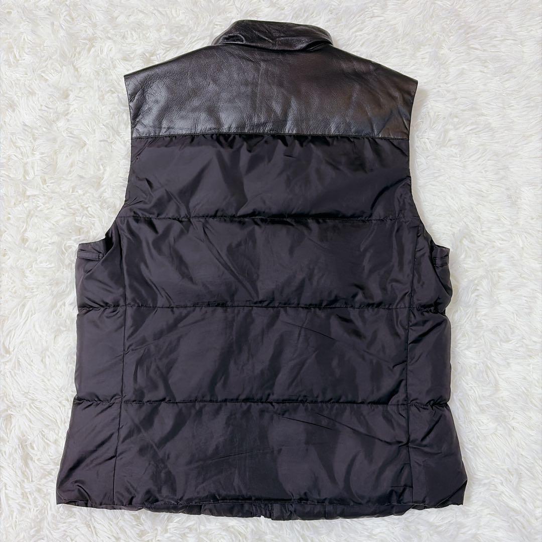 美品⭐︎ 現行タグ ポールスチュアート ステンカラーコート レザー ダウンライナー