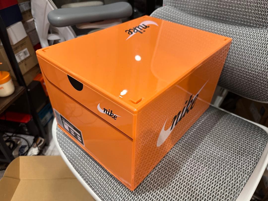 【日本未発売】ナイキ シューズボックス オレンジ 10個