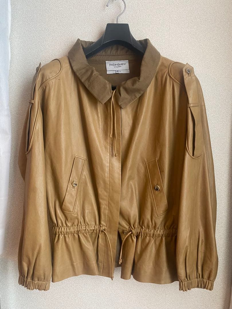 ジャケット・アウター YSL by Tom Ford Leather Jacket