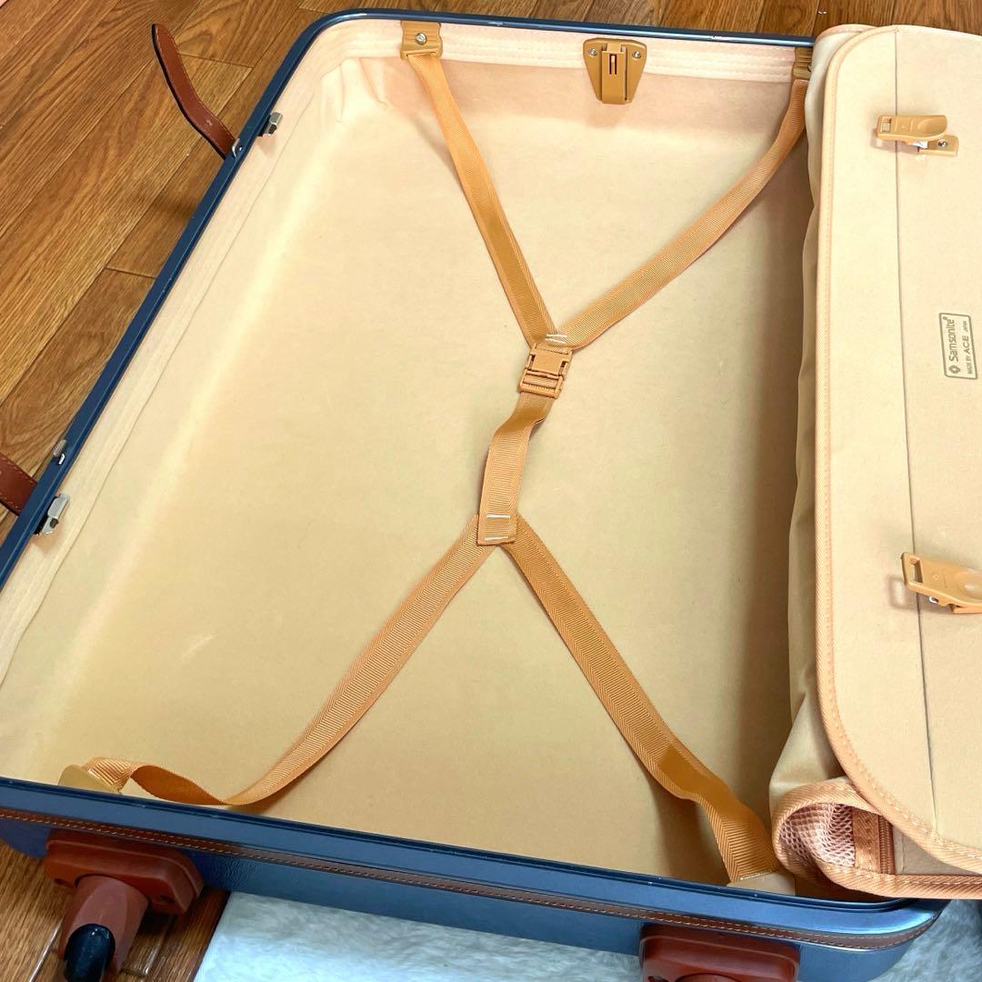 極美品❗️サムソナイト クラシッククラブ 4輪 キャリーケース 総柄 大容量