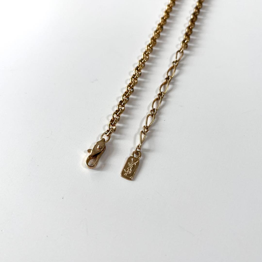 Yves Saint Laurent イヴサンローラン ゴールド ネックレス