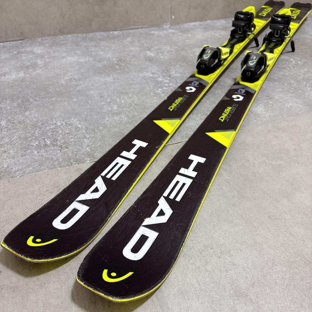 HEAD ヘッド スーパーライト インスティクト スキー板 メンズ 168cm