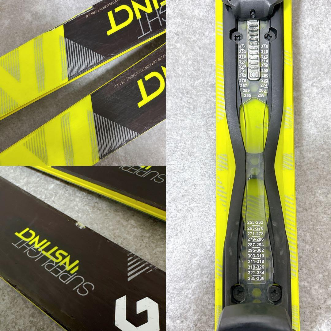 HEAD ヘッド スーパーライト インスティクト スキー板 メンズ 168cm