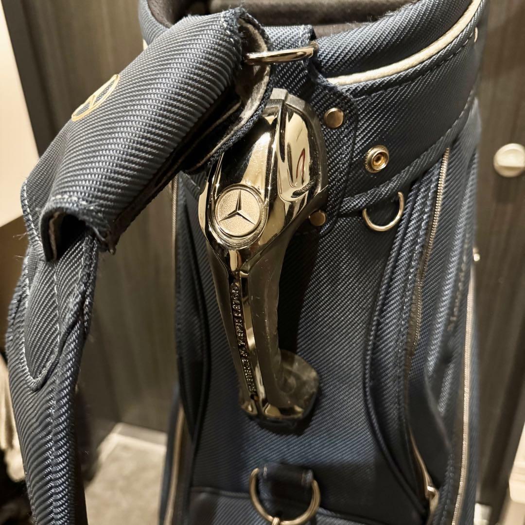 タイトリスト メルセデス ベンツ キャディバッグ ゴルフバッグ ネイビー