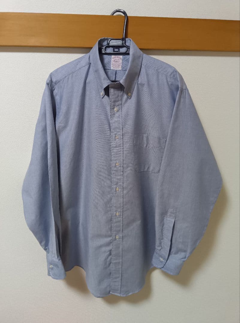 【未使用】ブルックスブラザース　USA　オックスフォードシャツ　16.5−4