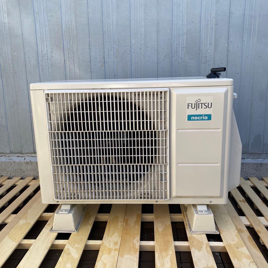美品 富士通 2021年製 ノクリア ルームエアコン 主14畳 無線LAN内蔵